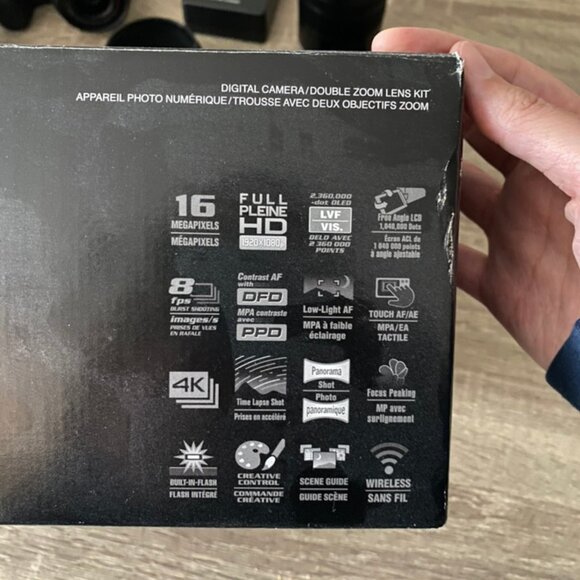 panasonic lumix DMC-G7W digital camera *comes with box* - Picture 8 of 8